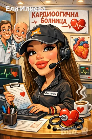 Дигитални карикатури, снимка 8 - Картини - 55659552