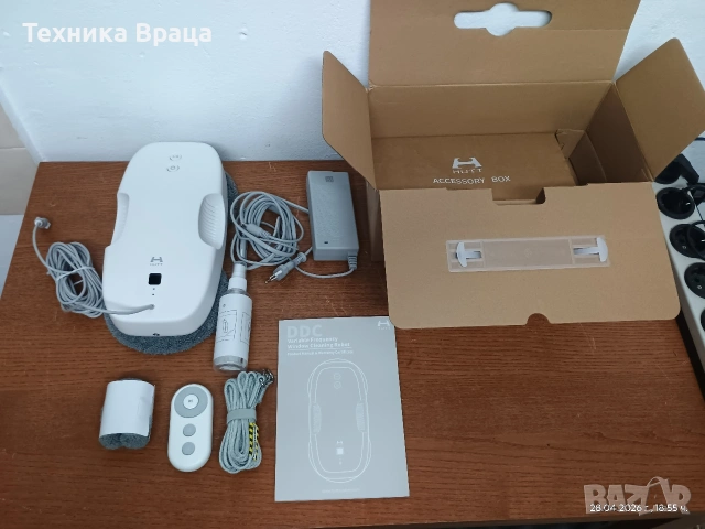 Робот за почистване на прозорци Hutt DDC55., снимка 7 - Други стоки за дома - 54390187