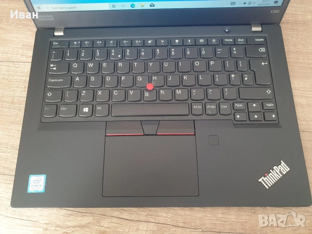 Лаптоп Lenovo ThinkPad X390, снимка 2 - Лаптопи за работа - 54581563