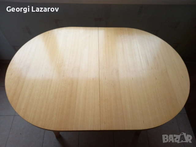 Разтегателна маса за хранене, снимка 2 - Маси - 54083787