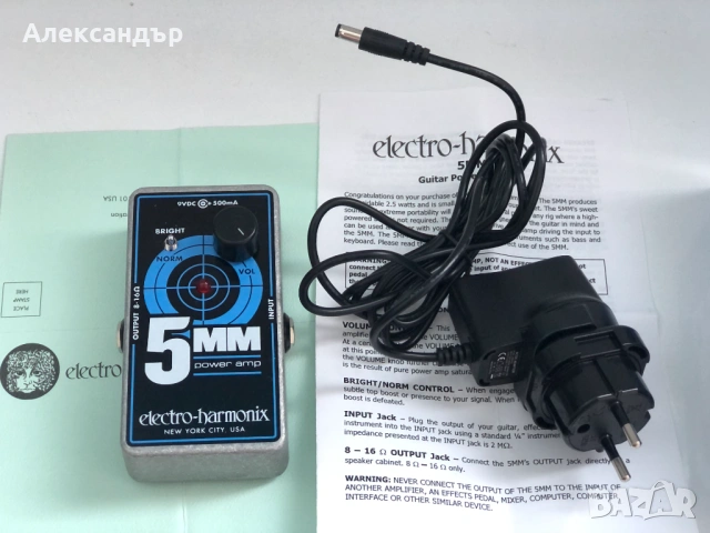 EHX Electro Harmonix 5mm Guitar Power Amp, снимка 5 - Китари - 54753079