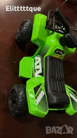 Детско акумулаторно ATV NV-J320 6V – LED светлини, USB музика и офроуд приключения за деца, снимка 3 - Други - 54983044