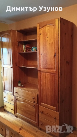 Гардероб от масив (чам)