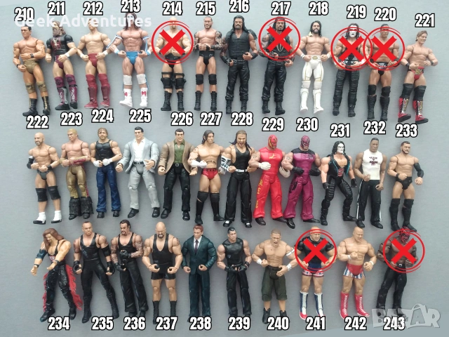 Кечисти Екшън Фигурки WWE Pro-Wrestling Кеч Играчки John Cena Randy Orton Brock Lesnar 3/3, снимка 7 - Фигурки - 46367335