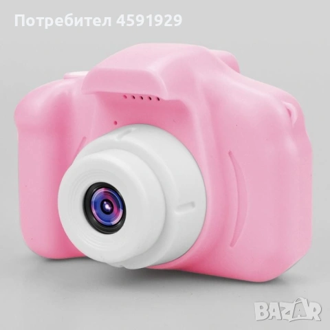 Детски електронен фотоапарат. Цвят: Син или Розов, снимка 14 - Фотоапарати - 54727874