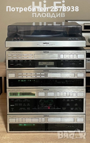 Сет на ReVox : B 250 + B 215 + B 260 + B 226 в перфектно състояние !, снимка 6 - Аудиосистеми - 54527244