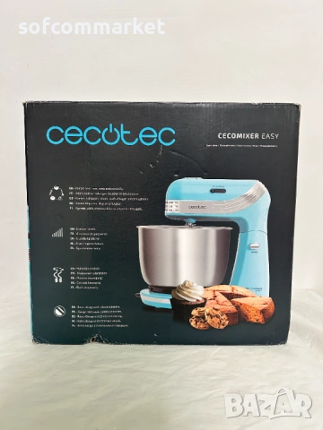 Планетарен миксер  Cecotec Cecomixer Easy нов с купа и гаранция, снимка 9 - Миксери - 54954019