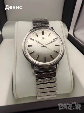 Vintage Certina Blue Ribbon Automatic Ref. 5601-107 – Swiss Made 1960s, снимка 2 - Мъжки - 54894137