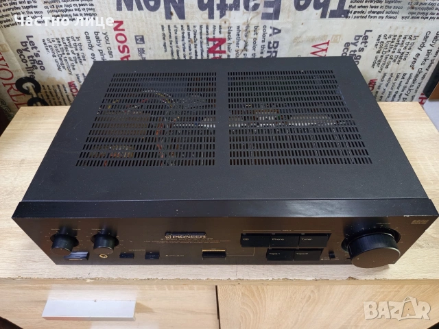 Усилвател"Pioneer"A-33, снимка 5 - Ресийвъри, усилватели, смесителни пултове - 54217325