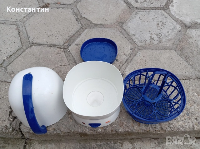 Електрически парен стерилизатор NUK Vapo 2-в-1, снимка 4 - Стерилизатори - 55053369