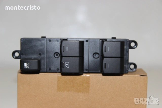 ✔️НОВ Панел бутони ел.стъкла Nissan Note E11 E12 (2006-2020г.) 25401EB30B / 16 пина 13 + 3 пина