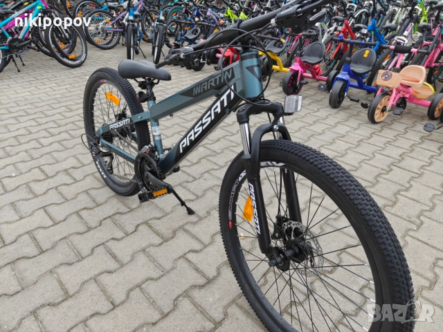 BG Алуминиев велосипед 24" MARTY сив, снимка 5 - Велосипеди - 54334755