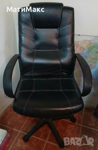 Офис стол кожен