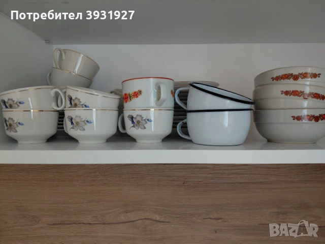Сервиз за чай,за кафе и порцеланови чашки, снимка 3 - Сервизи - 54484392