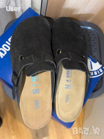 Мъжки чехли Birkenstock , снимка 4 - Мъжки чехли - 54487645