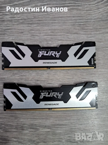 Чисто нова памет: Kingston Fury Renegade 64GB (2x32GB) DDR5 6000MT/s, снимка 6 - RAM памет - 54382630