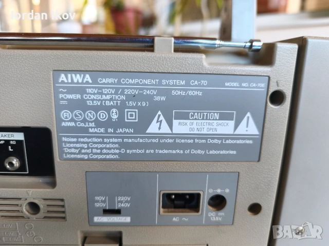 AIWA CA-70, снимка 10 - Радиокасетофони, транзистори - 54715137