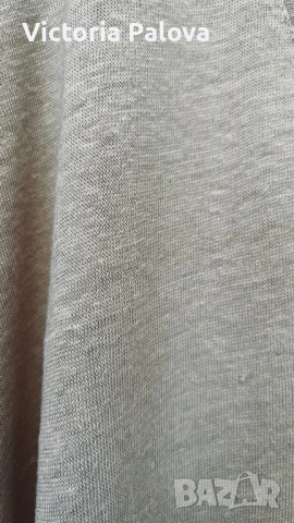 Макси ленена тениска H&M XXL с V-образно деколте, снимка 5 - Тениски - 54661817
