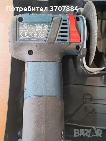 Нов, оригинален винтоверт Bosch GSR 120-LI, 12V/ъглошлайф Bosch GWS 12V-76 no, снимка 4 - Винтоверти - 55102619