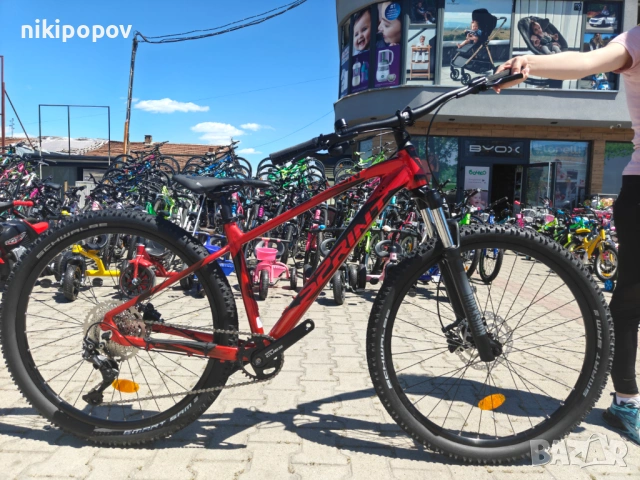 PA Велосипед 27.5" Apolon PRO червен, снимка 5 - Велосипеди - 54864467