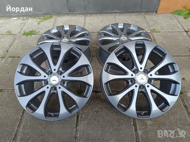 ОРИГИНАЛНИ джанти 18 ' цола 5x112 MERCEDES BENZ / Мерцедес 8J ET38 + датчици, снимка 3 - Гуми и джанти - 54495698