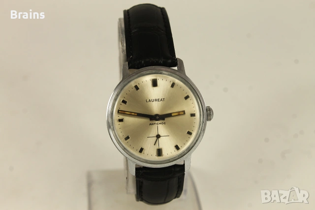1960's LAUREAT Швейцарски Ръчен Часовник , снимка 3 - Мъжки - 55133877