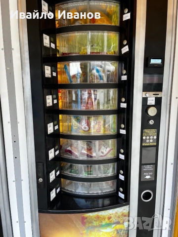 Вендинг за пакет. храни, снимка 5 - Вендинг машини - 54191786