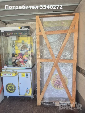 Нов кран за плюшени играчки , снимка 2 - Вендинг машини - 55665305