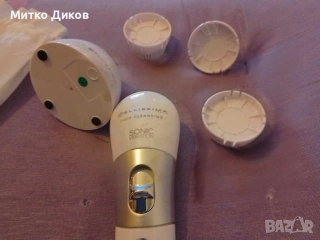 Четка за почистване на кожата Imetec Bellissima 4 аксесоара Водоустойчива Бяла, снимка 5 - Други - 54606465