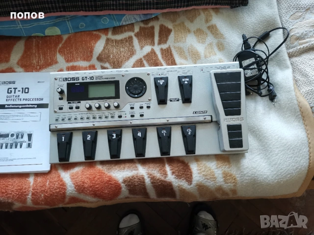 Boss gt 10 guitar processor -НАМАЛЕНИЕ , снимка 3 - Китари - 54529989