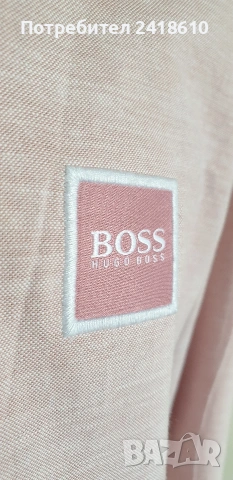 Hugo Boss Cotton Slim  Fit Cotton Mens Size L ОРИГИНАЛ! Мъжка Риза!, снимка 10 - Ризи - 54767636
