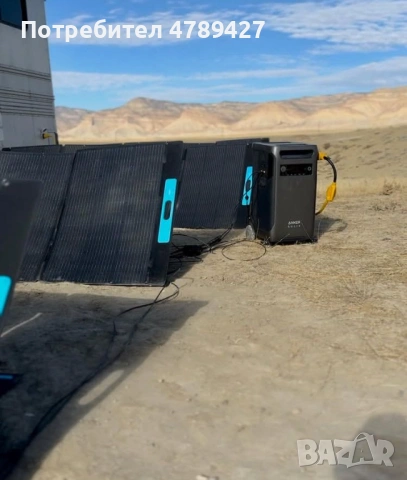 HOT SALE Anker SOLIX -F3800 Portable -Generator- Power Station with 400W Solar Panel, снимка 7 - Генератори - 54128806
