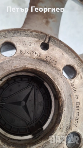 ОРИГИНАЛНИ АЛУМИНИЕВИ ДЖАНТИ МЕРЦЕДЕС S КЛАСА-5x112х66.6-17цола, снимка 6 - Гуми и джанти - 54800909