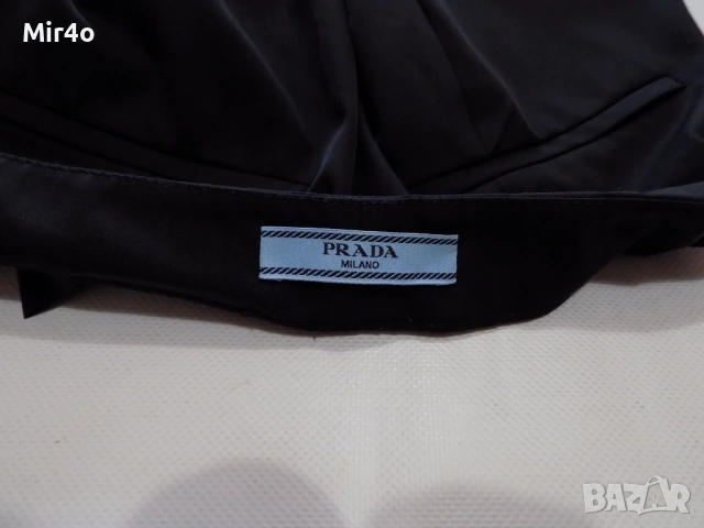 панталон prada milano дънки долнище джинси анцуг дамски оригинален черен размер 36, снимка 7 - Спортни екипи - 48117898