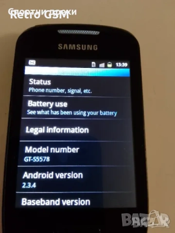 Samsung Galaxy Mini GT-S5578, снимка 2 - Samsung - 54864348
