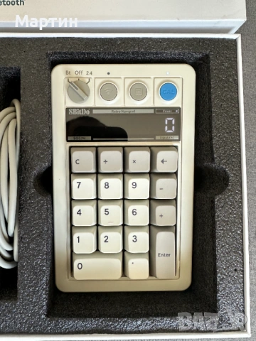 8BitDo Retro 18 Mechanical Numpad, снимка 3 - Клавиатури и мишки - 54777688