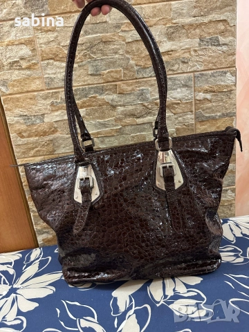 Употребявани чанти естествена кожа Furla, Elena Miro, Gianni и други, снимка 6 - Чанти - 55003728