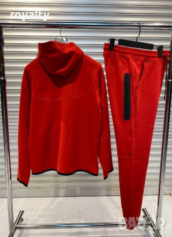 Nike Tech Нов Черен Мъжки Екип Найк Тек, снимка 2 - Спортни дрехи, екипи - 54394798