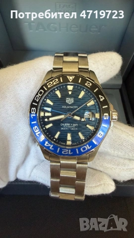 Tag Heuer Calibre 7 GMT Automatic Batman, снимка 4 - Мъжки - 54320917
