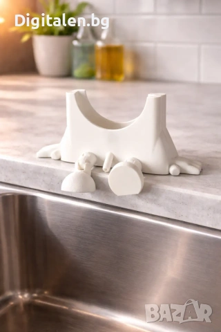 Поставка за кухненска гъба с оттичане, снимка 2 - Аксесоари за кухня - 53959295