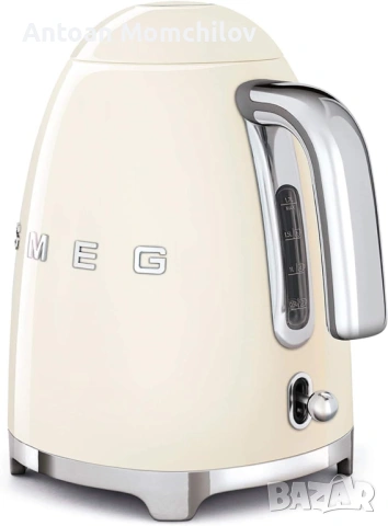 Електрическа кана Smeg KLF03CREU 1.7 л крем, снимка 2 - Кани - 54875107