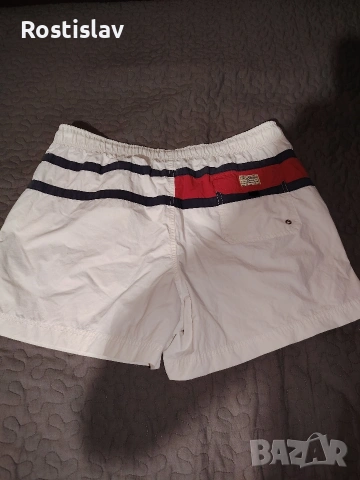TOMY HILFIGER оригинални къси гащи в перфектно състояние без забележки размер XL, снимка 2 - Спортни дрехи, екипи - 54919334
