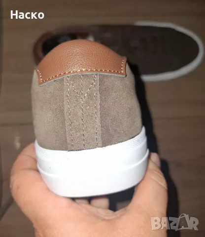 Mango класически кафяви велурени обувки 42, снимка 6 - Кецове - 55544654