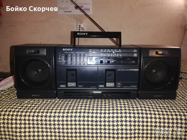 Касетофон SONY., снимка 3 - Радиокасетофони, транзистори - 54244083