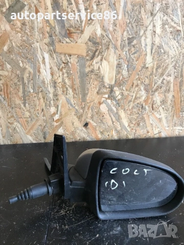 Дясно странично огледало сребрист цвят за Mitsubishi Colt (2003-2008) 232636030