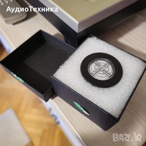 ПРОМО/Клампа Aluminum Stabilizer with Bubble Level Black Cтабилизатор, снимка 10 - Грамофони - 54258522