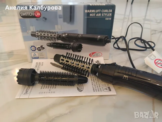 Електрическа четка за коса , снимка 2 - Маши за коса - 55429784