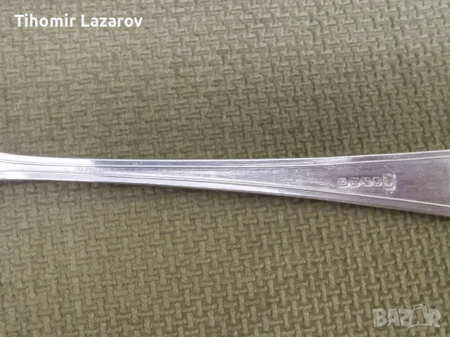 Луксозен посребрен английски Арт Деко сервиз за хранене Mappin & Webb (24 части), 1934 г., снимка 10 - Антикварни и старинни предмети - 54693681