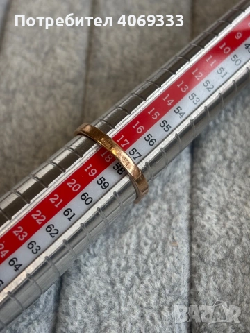 5.6 гр Истинско бижу Руска класика 14к, снимка 7 - Пръстени - 54175556