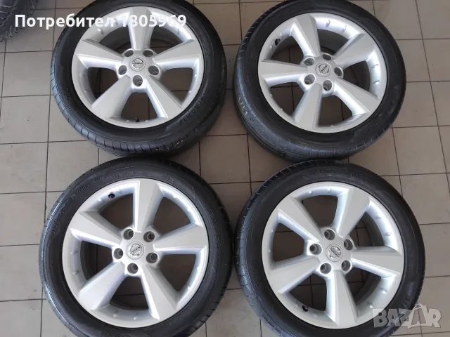 4бр. ал. джанти Nissan (оригинални) 5x114,3 , 6,5x17 , ET40, снимка 5 - Гуми и джанти - 55290829
